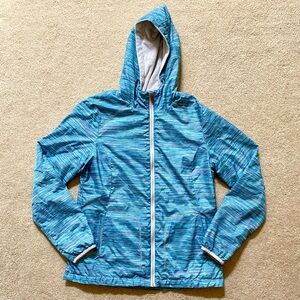 Free Country Windbreaker Rain Jacket with Warm Fleece Interior